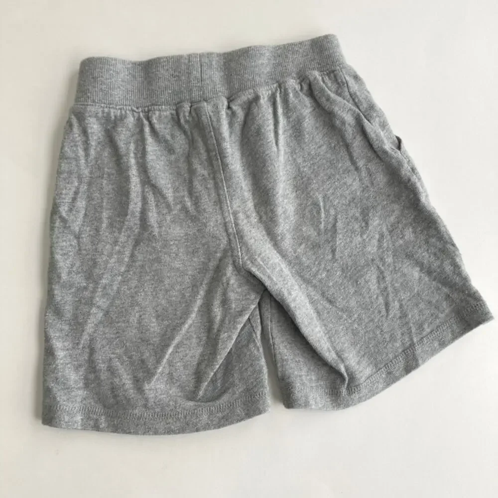 Gymboree Pull On Cotton Knit Shorts - Grey - 4T